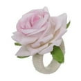 thumbnail image 5 of RYGRZJ Artificial Rose Napkin Holders Flower for Wedding Party Table Decoration, 5 of 5