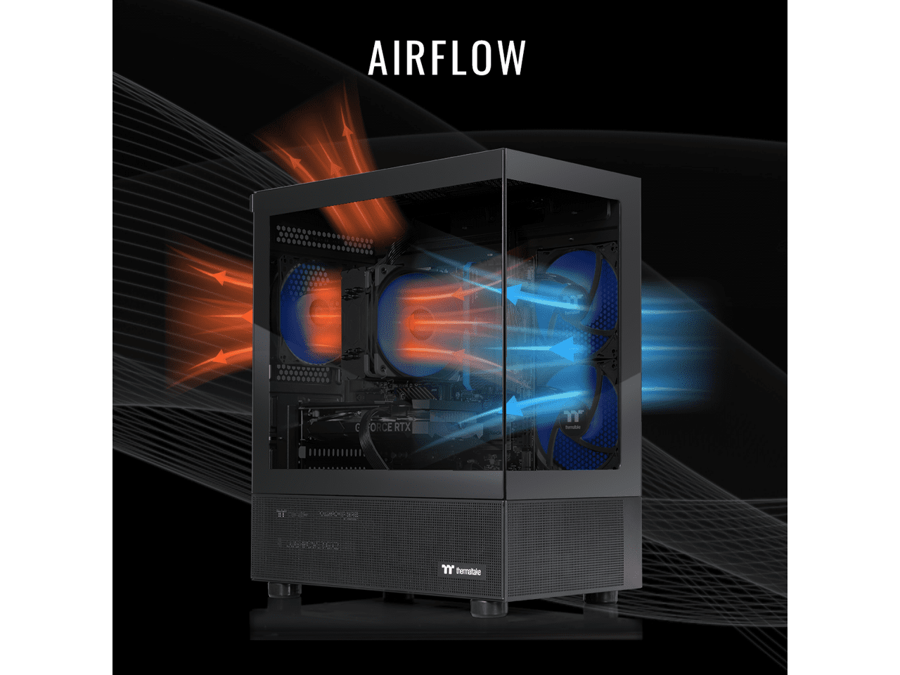 Thermaltake LCGS NE i1460-V170B Gaming Desktop (Intel Core i5-14600K, ToughRam 16GB DDR5 6000MT/s RGB Memory, NVIDIA GeForce RTX 5060, 1TB NVMe M.2, WiFi, Windows 11) N17B-B760-560-LCS