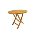 thumbnail image 2 of Anderson Teak TBF-035R 35 in. Bahama Round Bistro Folding Table, 2 of 2