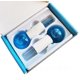 thumbnail image 1 of Juego de 2 globos de hielo faciales para herramientas de masaje, masajeador de rodillo facial para piel fría, reduce la hinchazón y las ojeras, mejora la circulación sanguínea, 1 of 5