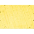 thumbnail image 1 of Ahgly Company Indoor Rectangle Solid Yellow Modern Area Rugs, 2' x 5', 1 of 4