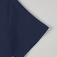 thumbnail image 6 of FAWUUDO Men's Casual Short Sleeve Button Down Collar Breathable Loose Quick Dry Solid Color Shirts Navy, 6 of 7