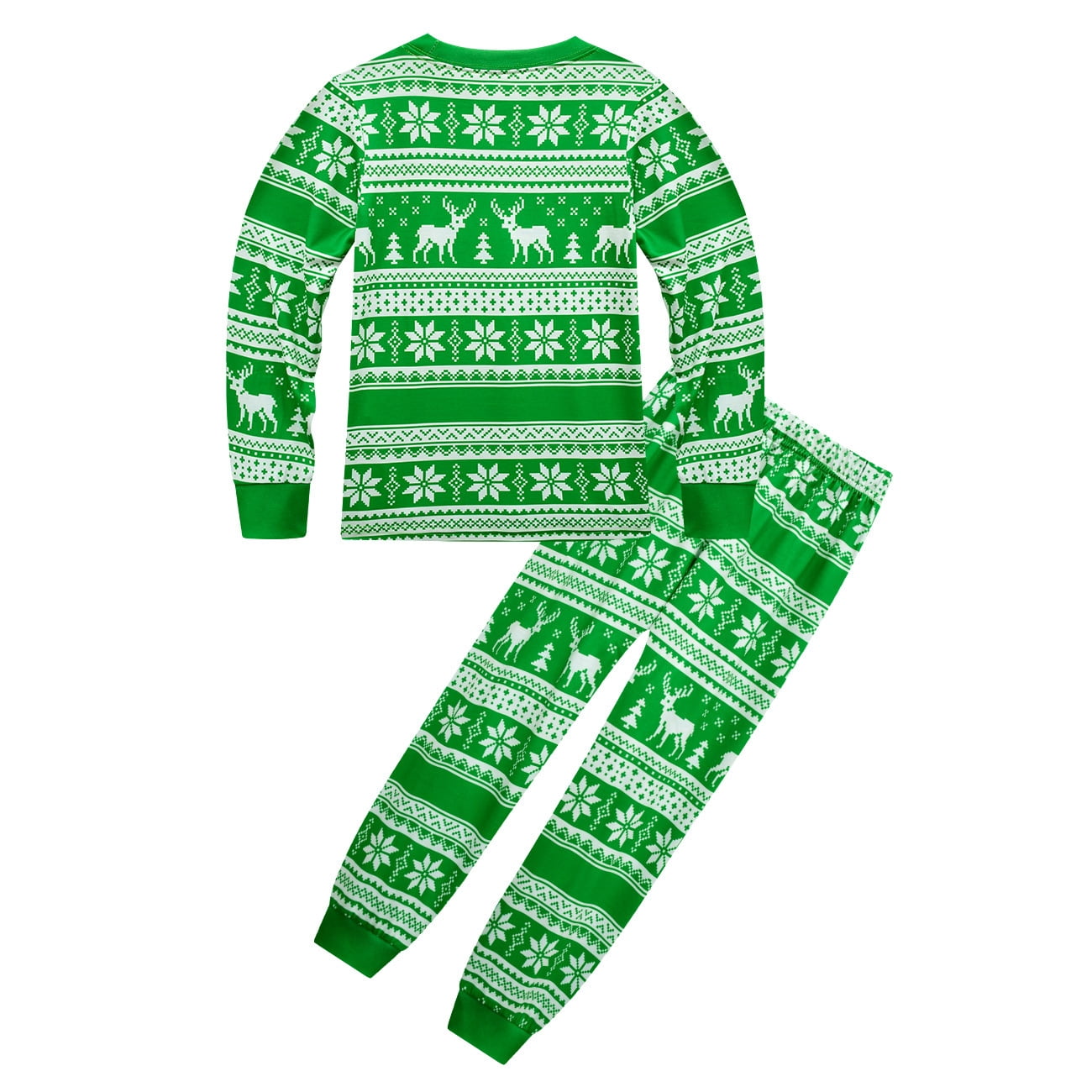 Boys Girls Christmas Pajamas Sets Elf Xmas Deer Sleepwear Matching Pjs