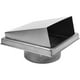 thumbnail image 4 of 5inch Wall Vent Cover, Stainless Steel Dryer Vent Cover Walls Exterior Dryer Exhaust Vent Cover 120mm/4.75inch Diameter, 4 of 5