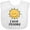 AA-White, variant on Inktastic Sunshine I Love My Nonna Boys or Girls Baby Bib