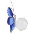 thumbnail image 3 of Crystal Butterfly Ornaments Crafts Glass Paperweight Home Wedding Decoration, 3 of 9