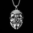 thumbnail image 6 of QQTDFG Punk 925 Silver Plated Skull Necklace Vintage Women Men Party Band Jewelry Gift-#6, 6 of 9