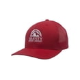 thumbnail image 1 of Gravity Outdoor Retro Trucker Snapback Hat - Red/Red/White, 1 of 2