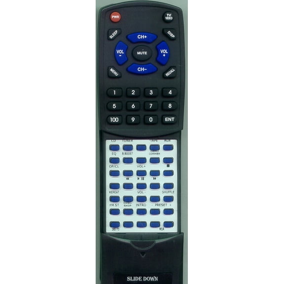 Replacement Remote for RCA 265170, RT265170, RS2635, RS2635B