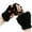 Black, variant on Winter Gloves Women Cat'S Claw Gloves Plush Half-Finger Bear'S Paw Fingerless Gloves Cute Thick Halter Gloves Cartoon Warm Gloves Baseball Glove
