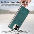 thumbnail image 2 of Allytechgroup Case for Google Pixel 9 Pro Fold, PU Leather Shell Compatible with Magsafe Slim Lightweight Shockproof Magentic Protective Back Cover for Google Pixel 9 Pro Fold, Green, 2 of 6