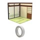 thumbnail image 5 of Colección de almacenamiento de fondo a escala 1:12, exhibición de dioramas para figuras de acción de soldados casa japonesa, 5 of 9