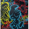 thumbnail image 5 of Smurfs Characters Retro 90s Graffiti Toddler Boy Girl T Shirt Infant Toddler Brisco Brands 5T, 5 of 6