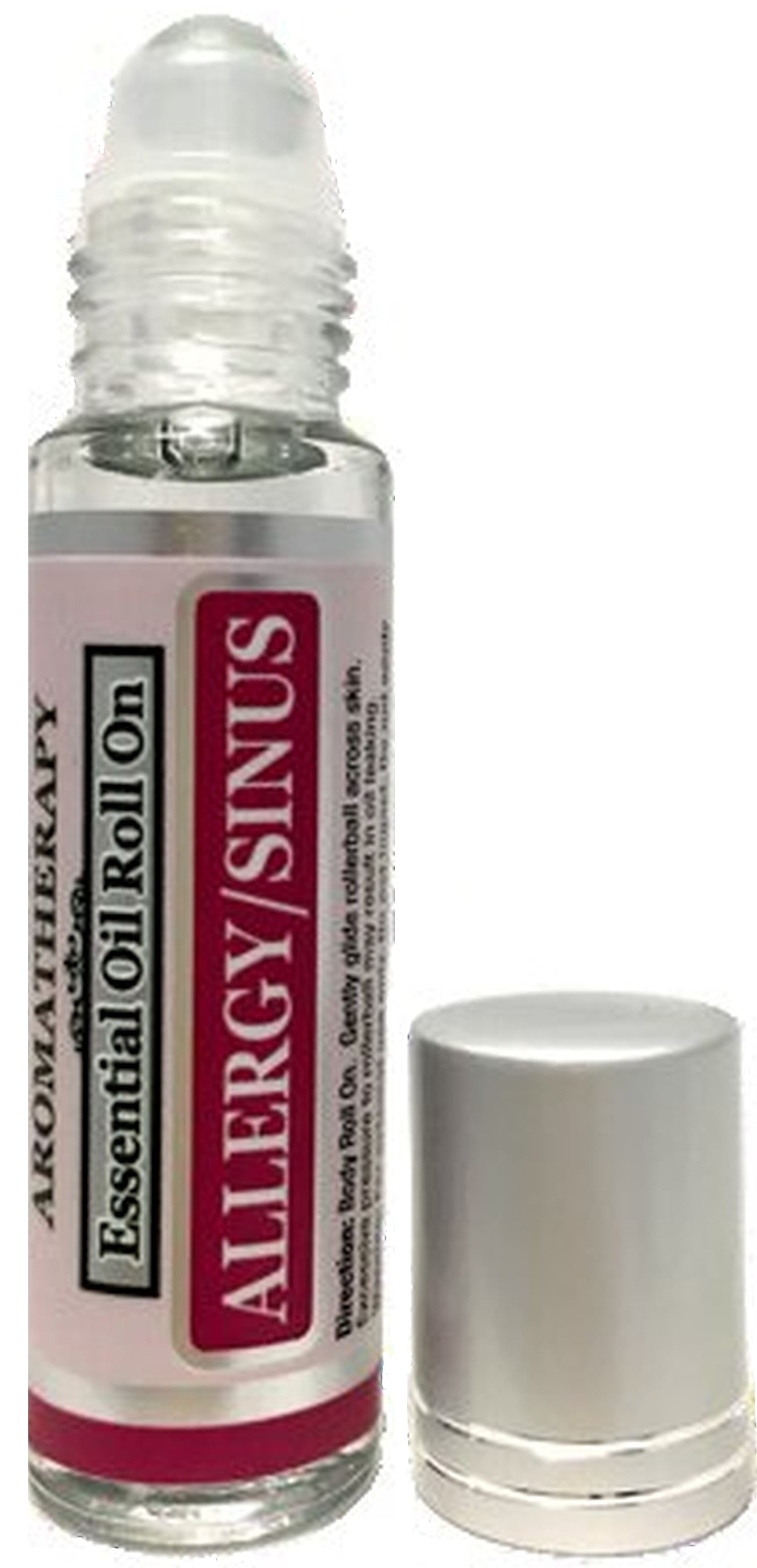 Essential Oil Roll On Aromatherapy Sinus/Allergy Made with 100 Pure