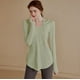thumbnail image 1 of Ropa de fitness para mujer, camisetas deportivas casuales de manga larga sueltas, camisetas de yoga de longitud media, camisetas de fitness con capucha, suéteres, 1 of 6