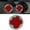 Red, variant on Qonioi Car Cup Holder Mat, Non-Slip Dog Paw Print Cup Saucer Insert, Universal Automotive Cup Holder Liner for Noise Reduction and Heat Insulation, Decorative Car Accessory for Home and Office Use