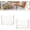 2 pack, variant on Crystal Clear Freezer Storage Bins, Clear Plastic Organizer Bins with Handles, Stackable Freezer Refrigerator and Pantry Storage Containers for Frozen Food, Meat, Vegetables, Meals and Snacks (2 pack