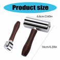 thumbnail image 5 of 26mm 100mm Glues Laminating Roller Iron Roller for Working, 5 of 9