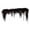 Black, variant on 70.8 Inch Halloween Garland Lights, Lighted Black Spooky Hanging Vine with LED Warm Glow, Artificial Moss Halloween Garland Decor for Indoor Outdoor Mantel Porch