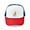 Red/Blue/White, variant on - Cute Giraffee Easter Egg Basket Boys G - Adjustable Unisex Printed Trucker Hat with Mesh Back