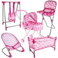 Apmemiss Clearance Baby Doll Playset with Stroller Bundle Doll Stroller ...