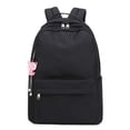thumbnail image 2 of Sac à Dos Léger Sac d'École pour Adolescente Style Décontracté Sac de Jour de Voyage Rose, 2 of 5