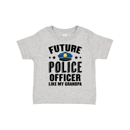 

Inktastic Future Police Officer Like My Grandpa Boys or Girls Toddler T-Shirt