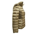 thumbnail image 2 of Michael Michael Kors Women's Dark Camel Hooded Packable Coat Jacket, 2 of 3