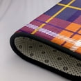 thumbnail image 5 of DouZhe Retro Scottish Red Plaid Pattern Area Rugs Non-Slip Machine Washable Floor Mat, Style Carpet Doormat, 63x48 inches, 5 of 6