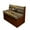American Tribal Wolf Sunflower, variant on Kuiaobaty RV Dinette Cushions Covers Easy to Install Stretch Camper Cushions Cover RV Dinette Seat Covers Sofa Slipcovers Fit Most RV, Retro Floral Boston Terrier Dog Pattern
