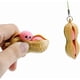 thumbnail image 1 of llaveros de cacahuete para niños, cacahuetes exprimidos, bonitos juguetes antiestrés, juguetes sensoriales suaves para niños y adultos, para teléfonos móviles, llaves, mochilas, regalo., 1 of 5