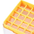 thumbnail image 5 of Freezer Tube Box 25 Places Waterproof Polypropylene Holder Rack for 1.8/2ml Microcentrifuge Tubes, Yellow 4Pcs, 5 of 5