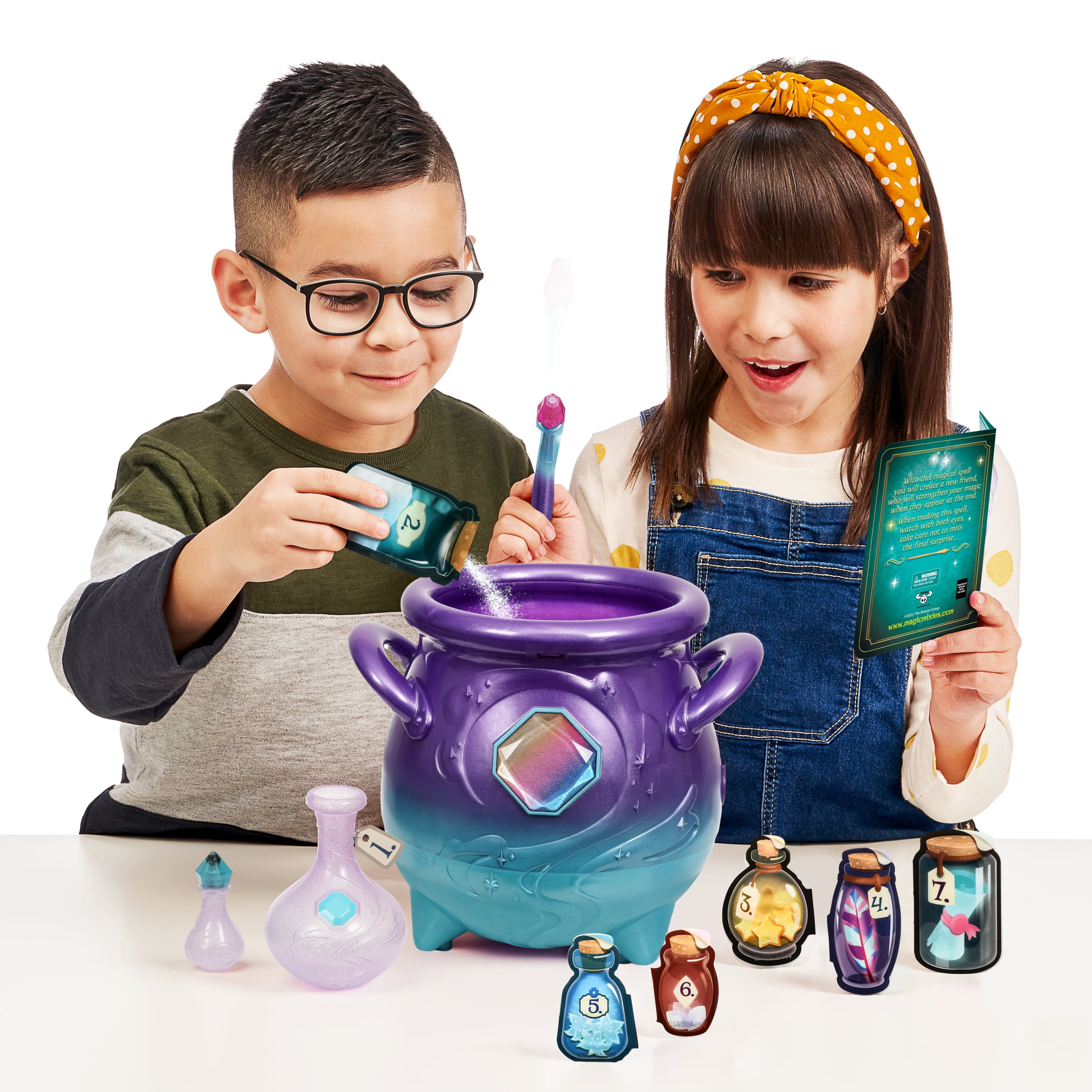 Buy Magic Mixies Blue Magic Cauldron Rechargeable Kids Plush DIY Experiment  Play Toy Online