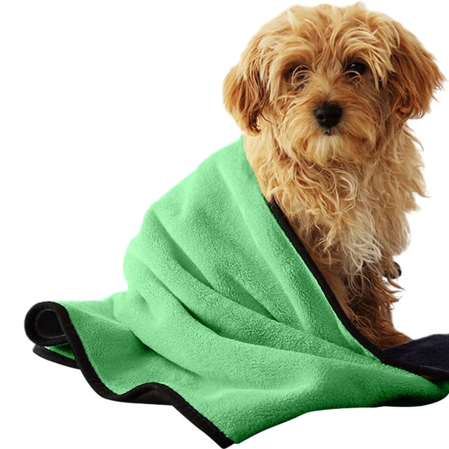 Toallas para perros, súper absorbentes, de microfibra, para secar perros pequeños y gatos.
