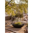 thumbnail image 5 of Veradek Mason Series Lane Bowl 32" Plastic-Stone Planter - Black, 5 of 9