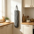 thumbnail image 5 of Wall Mount Pouch Organizer for Kitchen, Top Loading Bottom Dispensing Grocery Pouch Stand Trash Storage Pouch, 5 of 6