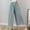 Blue, variant on Women's Plus Size Pants Wide Leg High Waisted Long Casual Skirt Pants Plus Size Loose Pants with Pockets