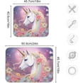 thumbnail image 3 of Unicorn Dish Drying Mat, Absorbent Microfiber Pad Protector For Kitchen Counter Top Mat Dish Drainboard 18x24in, 3 of 7