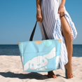 thumbnail image 5 of Lsque Sanrio Beach Travel Bag - Water-Resistant, Large Capacity Lightweight Tote with 7 Pockets for Women and Men - Perfect for Beach, Pool, Gym, and Travel, 5 of 6