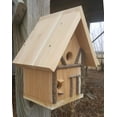 thumbnail image 3 of Forest Lodge Bird House, 16", Nesting Box, Bird Houses by Mark, Made in USA, 3 of 6