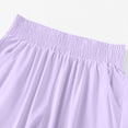 thumbnail image 5 of Lenpel Girls' Wide Leg Pants Children Lightweight Elastic High Waisted Loose Lounge Pants Baggy Causal Trousers with Pockets, 5 of 6