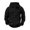 102#Black, variant on Fall Winter Mens Tactical Zip Up Hoodie Regular Fit Long Sleeve Sweatshirt Jacket Cargo Sleeve Casual Hiking Streetwear Brown S