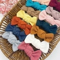 thumbnail image 3 of Baby Girls Headbands Hair Bows Stretchy Nylon Hairbands for Newborn Baby Infant Toddler Hair Accessories 12 PACK, 3 of 6