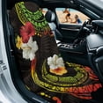 thumbnail image 3 of XYZCANDO Car Seat Cover with Hibiscus Pattern Print, Car Seat Protector for Post Workout and Beach Trips, Soft Breathable Terry Cloth Accessory, 3 of 11