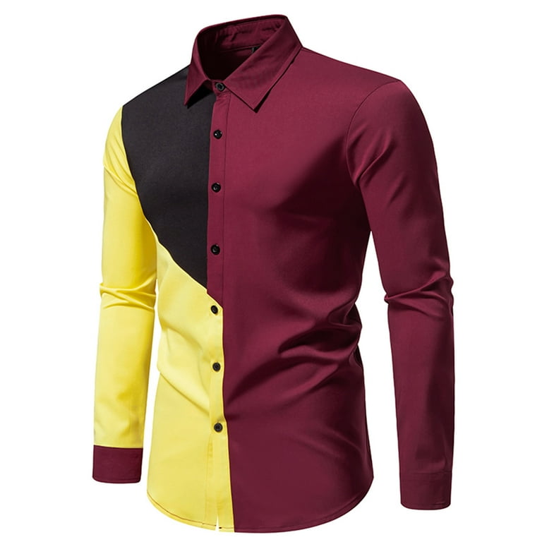Casual Solid Patchwork Turndown Collar Straight Dresses(5 colors) Casual Solid Patchwork Turndown Collar Straight Dresses(5 colors)