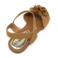 thumbnail image 5 of Victoria K Women's Solid Flower Sandals, 5 of 5