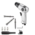thumbnail image 1 of KFFKFF Air Hammer, 4500BPM Pneumatic Hammer with Rust Removal Air Needle Scaler & 4PCS Chisels Round Shank, Lightweight & Compact Air Chisel Pneumatic Shovel Tool, 1 of 9
