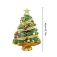 thumbnail image 5 of Miniature Christmas Tree Christmas Table Ornament Decorative B, 5 of 5