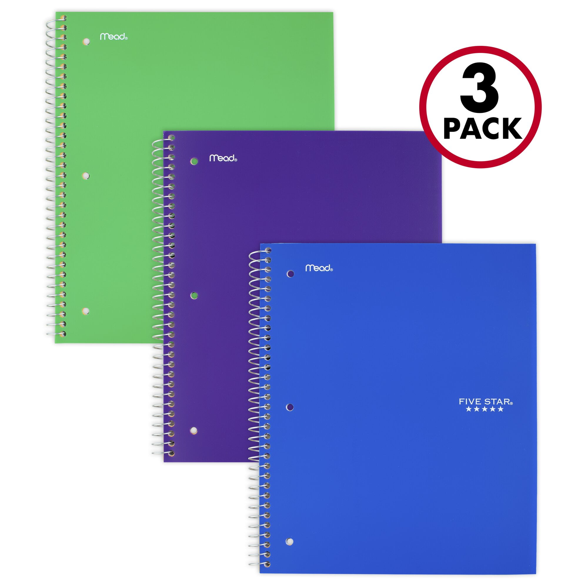 Five Star Wirebound Notebook 1 Subject College Ruled 11 x