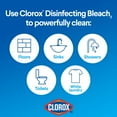 Clorox Disinfecting Bleach, Concentrated Liquid Formula, Regular 121
